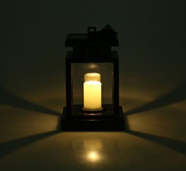 Solar Powered LED Candle Lantern