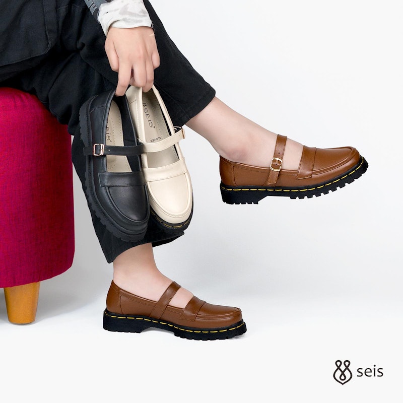 SEIS Clover Sepatu Docmart Wanita 5