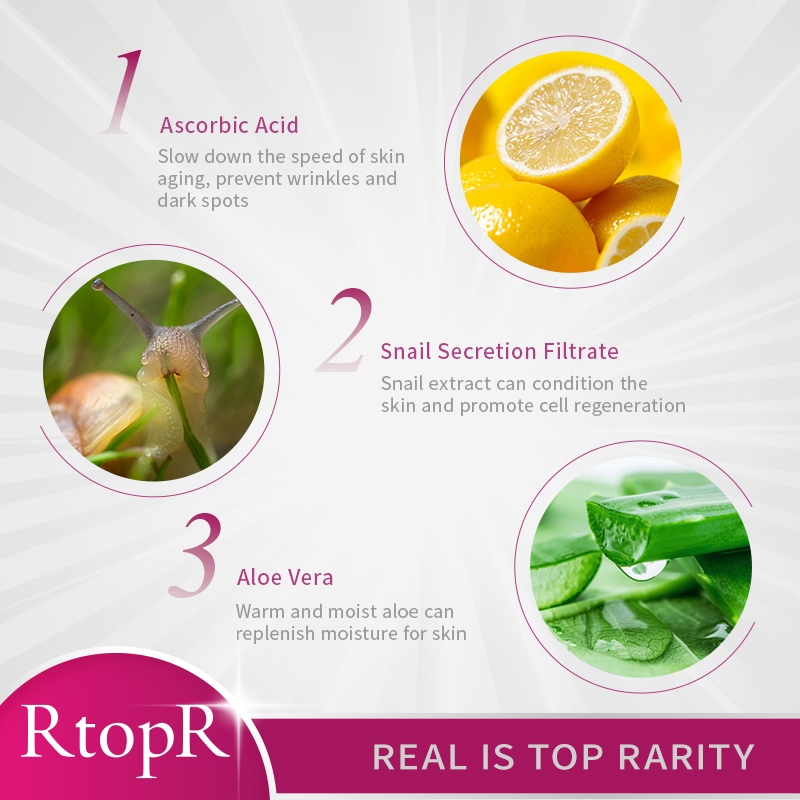  RtopR Vitamin C + Snail Serum