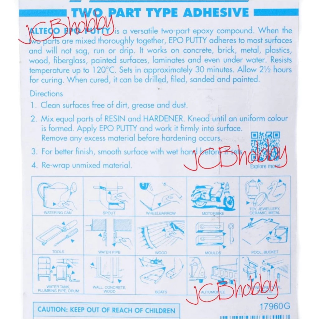 Alteco Chemical Indonesia Alteco A+B Epo Putty