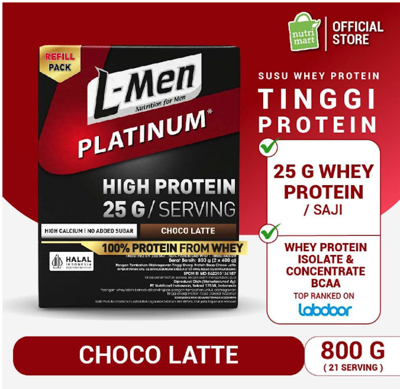 Nutrifood L-Men Platinum Choco Latte