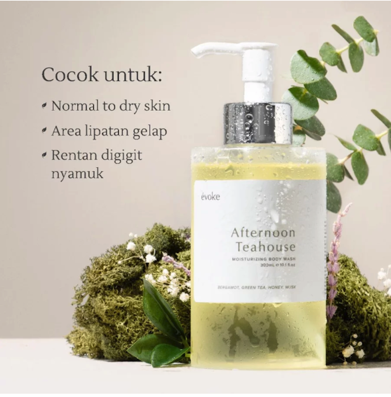 EVOKE Afternoon Teahouse Moisturizing Body Wash 4