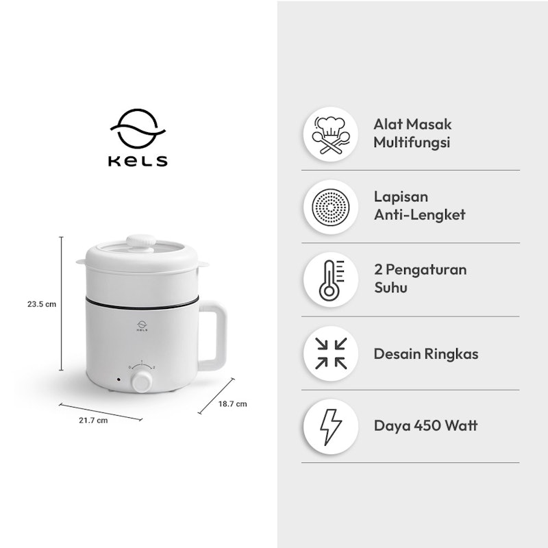 Informa Kels Haven Panci Multicooker 1.2 Ltr 2