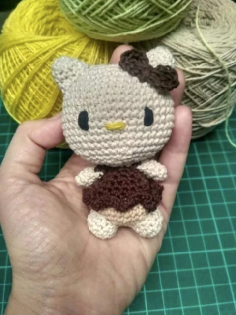 Amigurumi/Boneka Rajut Hello Kitty 4