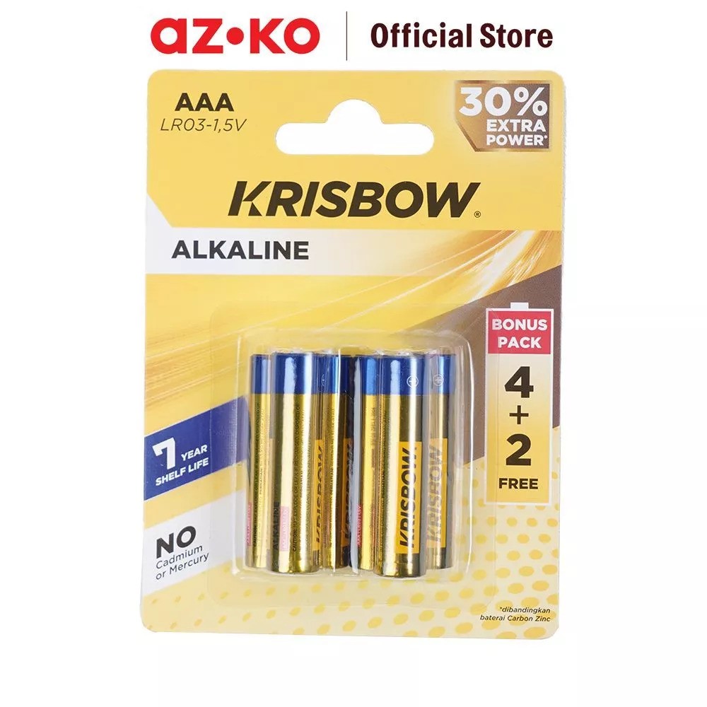 Baterai Alkaline AAA 3