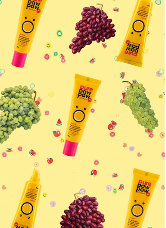 Pure Paw Paw Ointment Lip Balm Grape 3