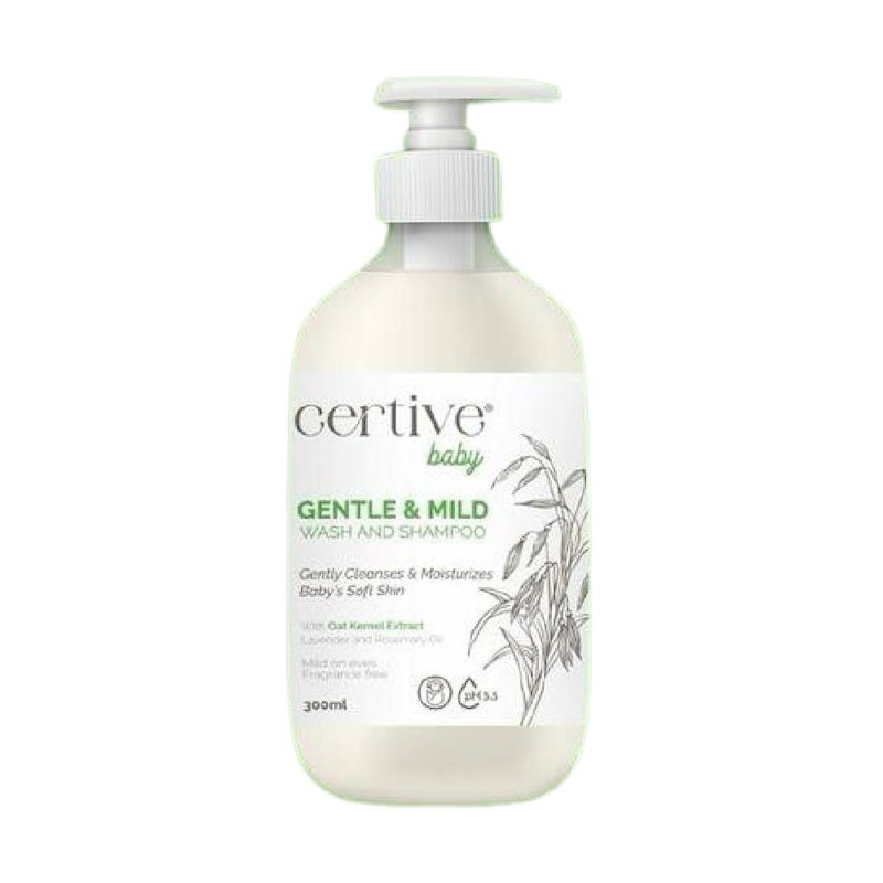 Certive Baby Gentle & Mild Wash and Shampoo Lavender and Rosemary Oil 1