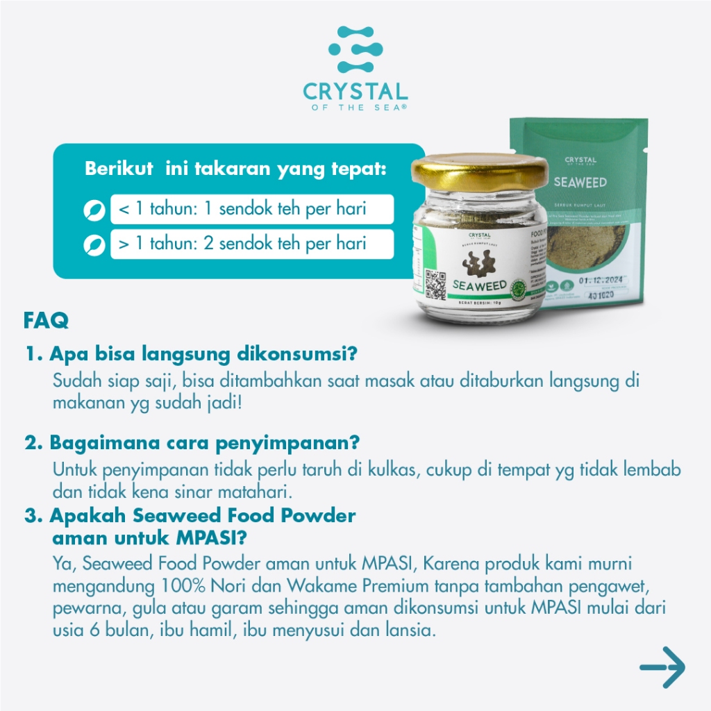 Crystal of the Sea Seaweed Powder 4