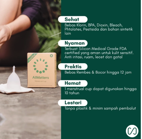 AllMatters Menstrual Cup