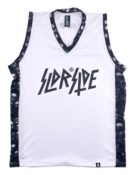 Jersey Basket White Black OURRIGHT  MB128