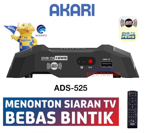 Akari Indonesia Akari Set Top Box  ADS-525