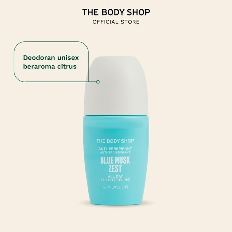 The Body Shop Blue Musk Zest Antiperspirant 3