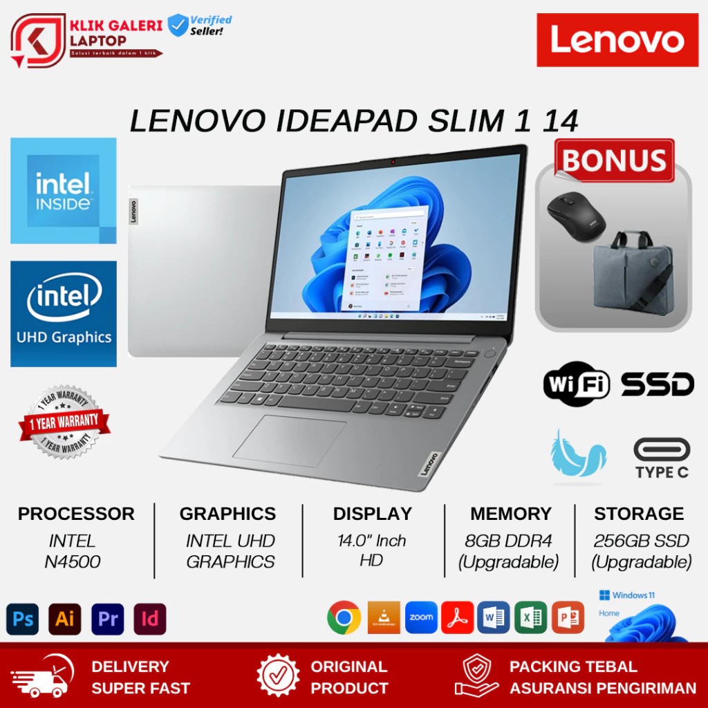 Lenovo Lenovo Ideapad Slim 1 14