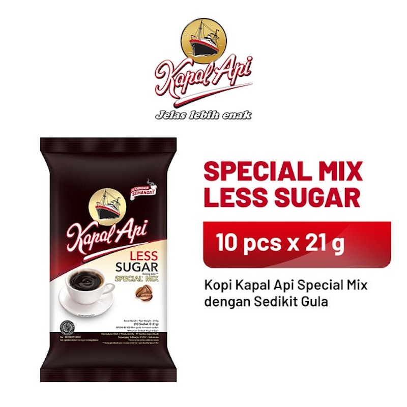 Kapal Api Less Sugar 4