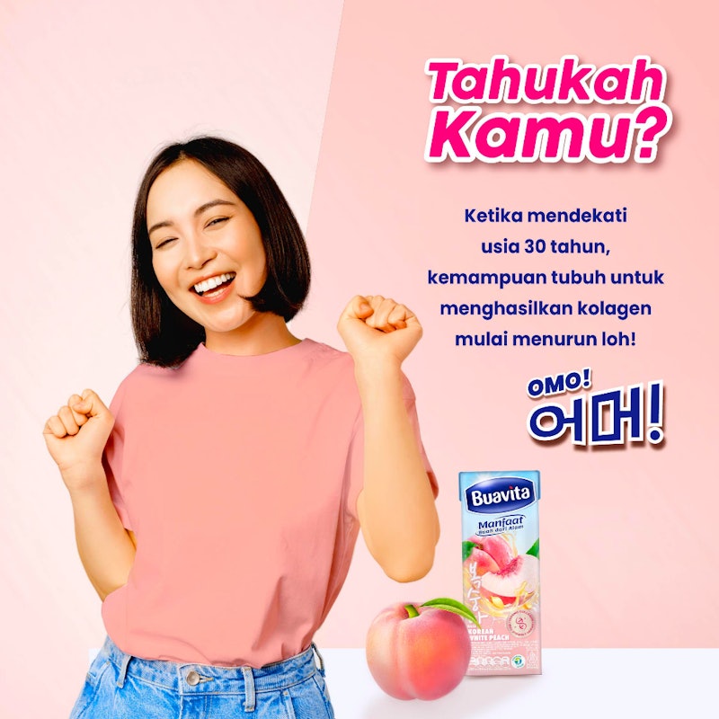 Buavita Korean White Peach 245 ml 4