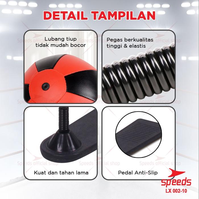 Speeds Boxing Speed Ball Standing Portable  4