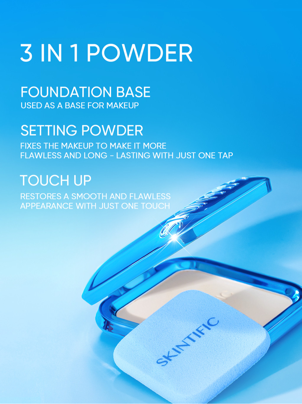 SKINTIFIC Cosmetics SKINTIFIC Ultra Cover Powder Foundation 03 Petal