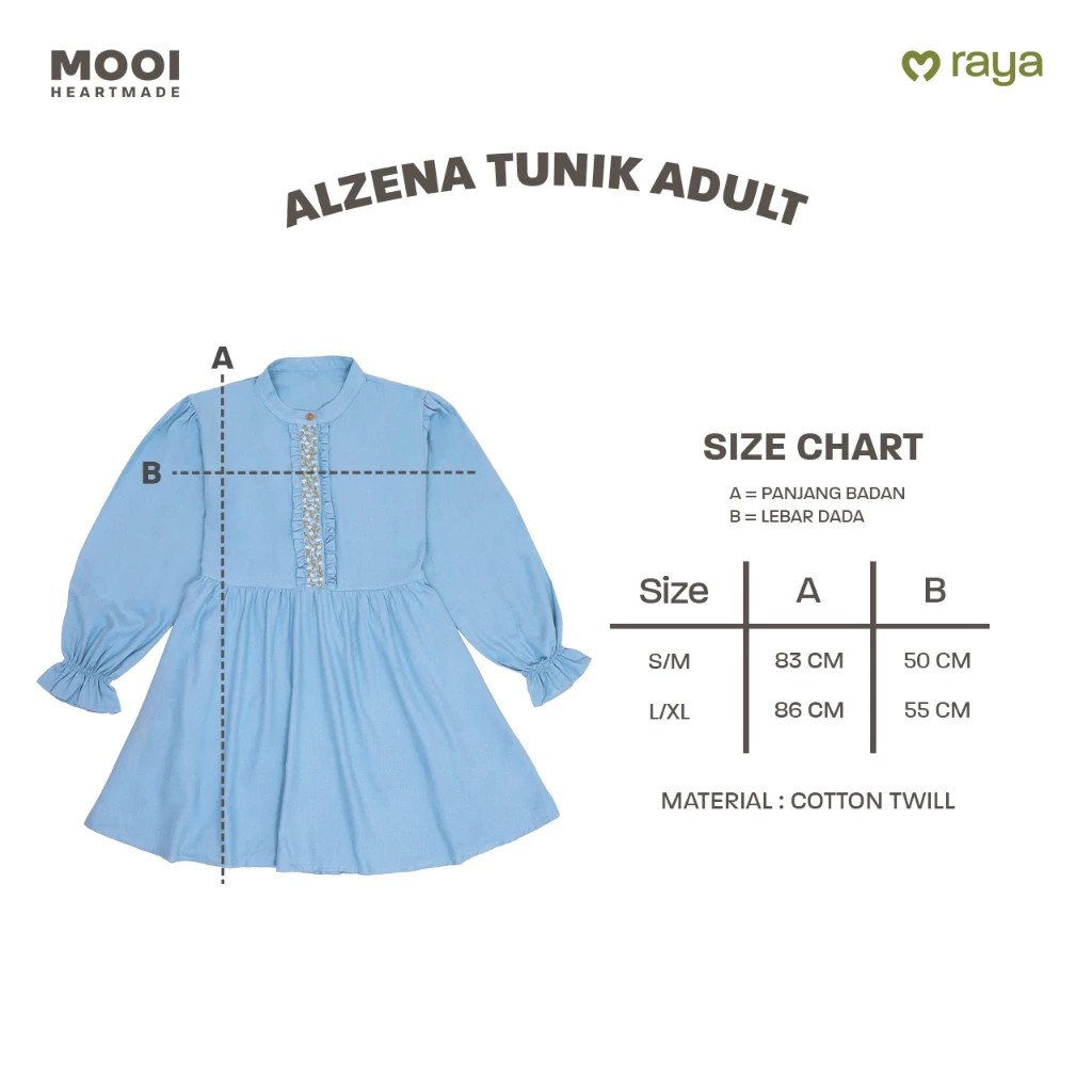 Mooi Heartmade Mooi Alzena Tunic