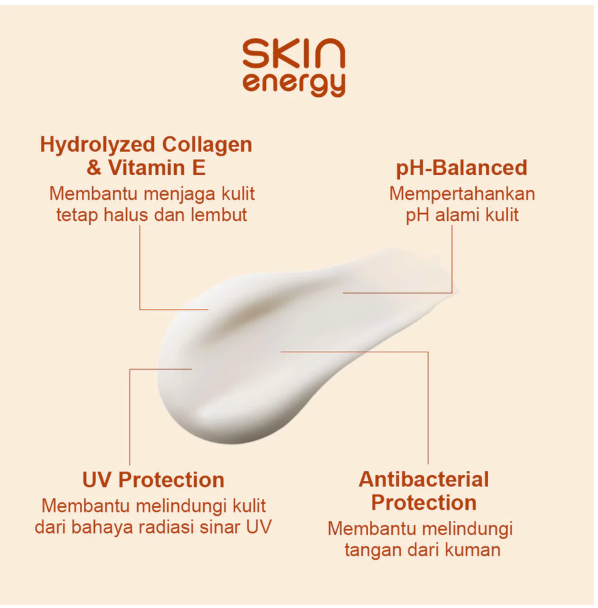 Akasha Wira International Makarizo Skin Energy Hand Cream Macadamia 4in1