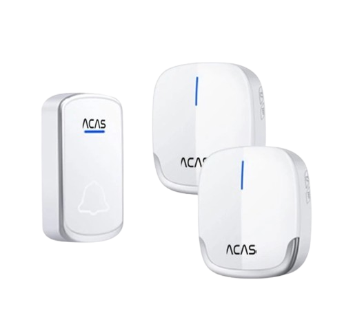 ACAS Wireless Doorbell (1 Button 2 Receiver) ｜ A909