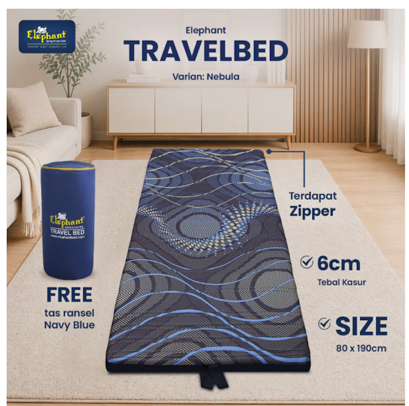 Elephant Travelbed D Rebounded Kasur Lipat 4