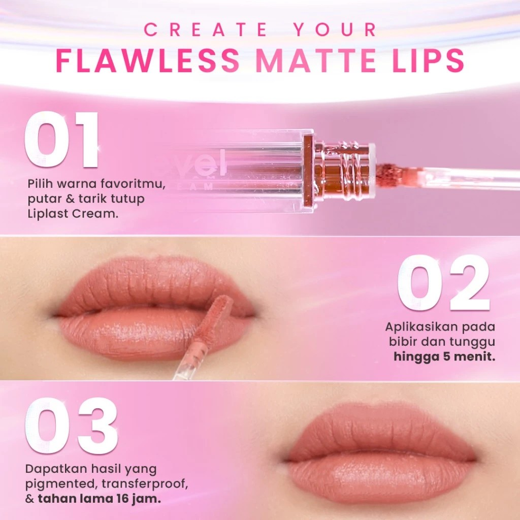 Eka Jaya Internasional Hanasui Next Level Liplast Cream Queen Bee