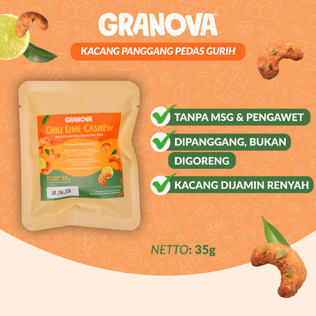 Granova  Granova Chili Lime Cashew