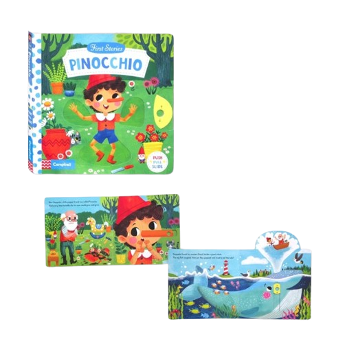 Campbell Push Pull Slide Interactive Board Books Series