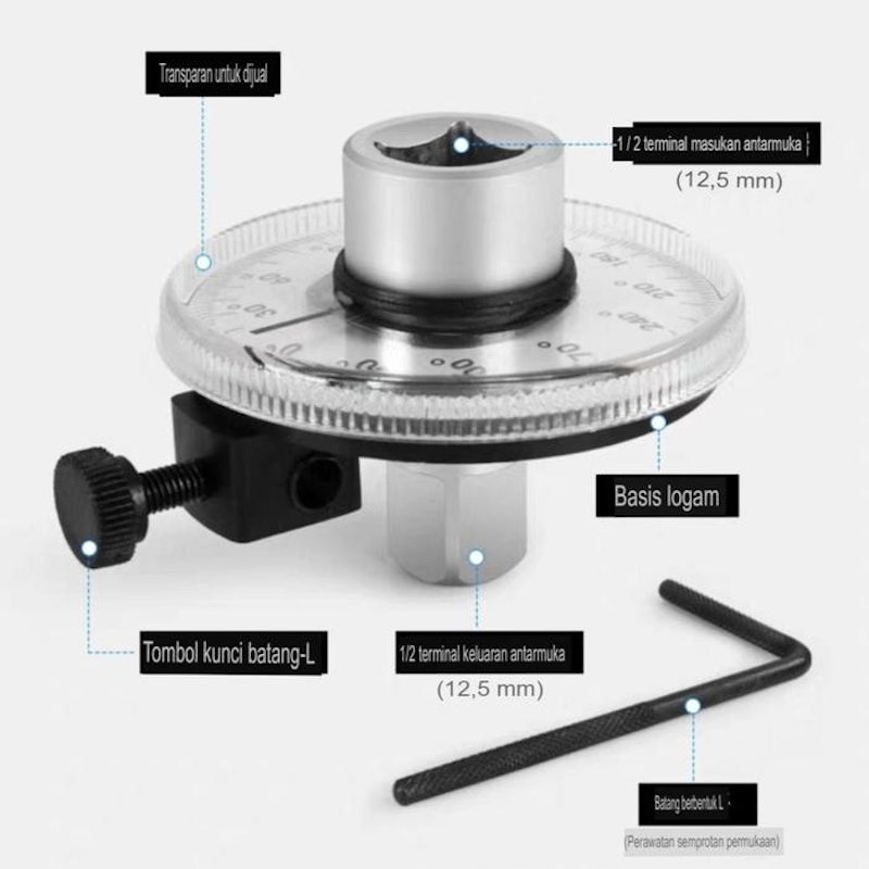 Jishuo Torque Angular 1/2" 4