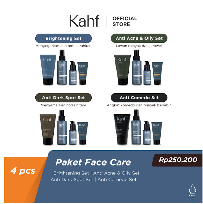Kahf Paket Face Care Isi 4 pcs 4