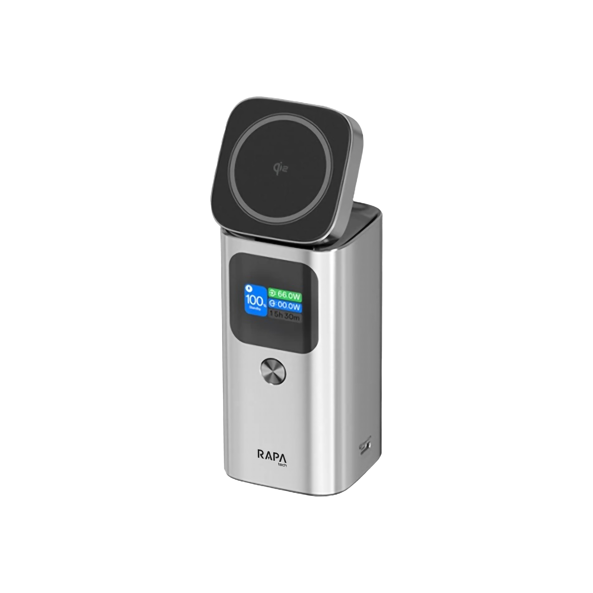 RAPAtech Origin Max Qi2 Powerbank 100 watt Wireless 1