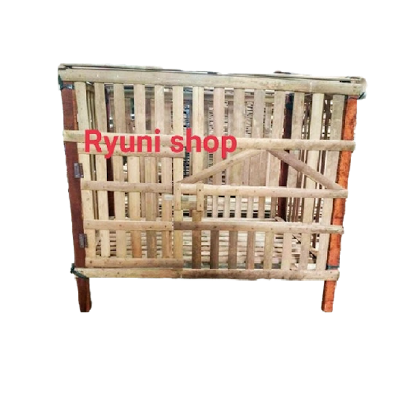 Kandang Kelinci Bambu 1