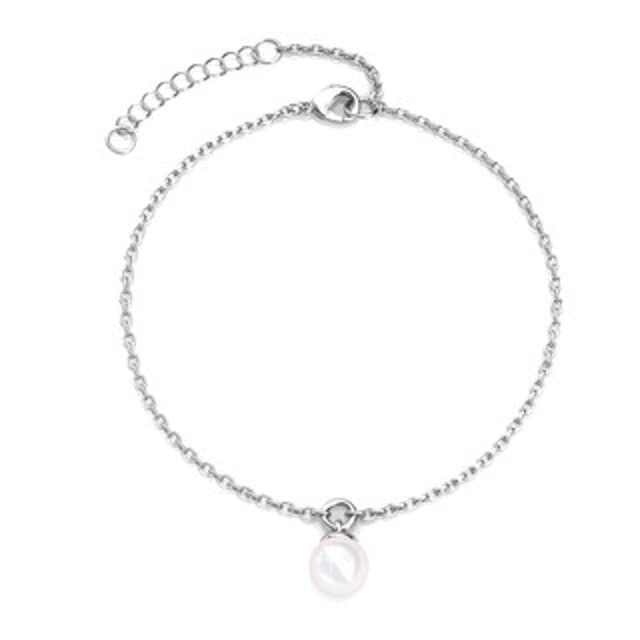 Her Jewellery Crystal Pearl Bracelet - Gelang Mutiara Swarovski Lapis Emas