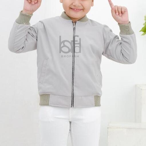  Brofash Jaket Bomber Kanvas