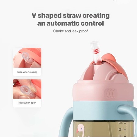 Kiip Kiip Indonesia Sakumini Botol Minum Sedotan