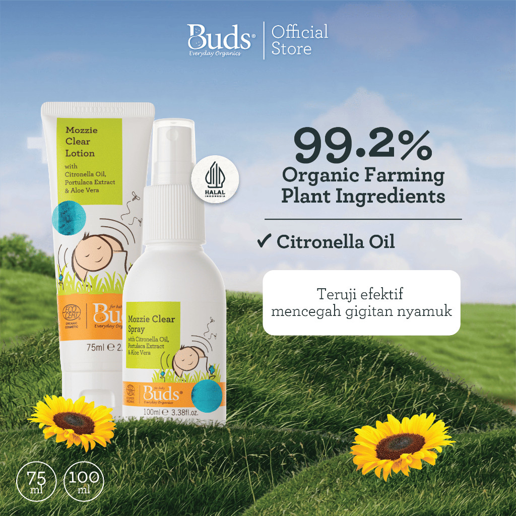 Bio Harvest Buds Organics Mozzie Clear Lotion