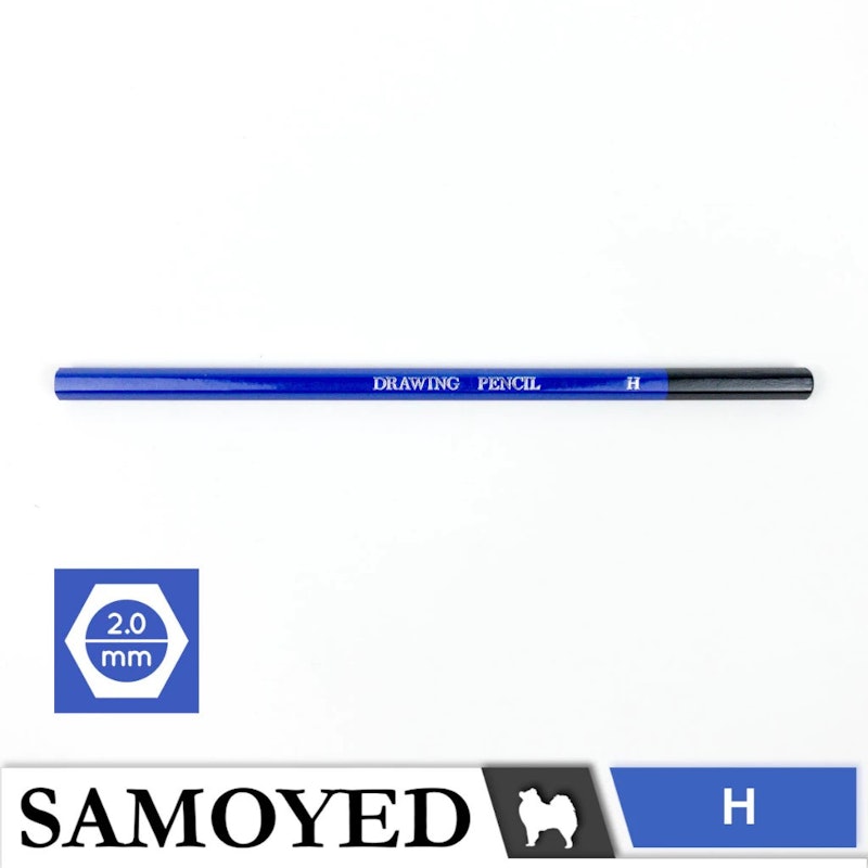 Samoyed Drawing Pencils H 2