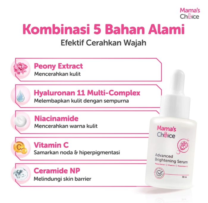 Mamac Distribusi Indo Mama’s Choice Advanced Brightening Serum