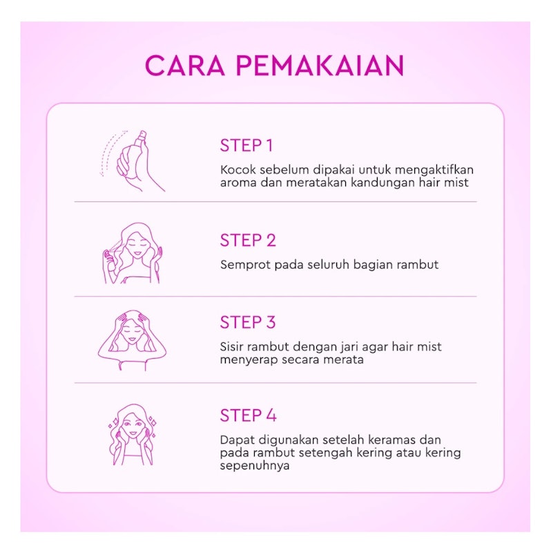 Grace and Glow Silky & Protect Care Hair Mist 5