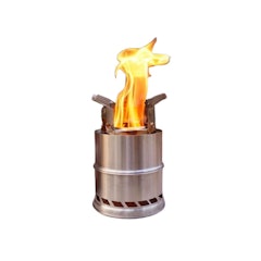 WIKOGER Camping Mini Stove Stainless Steel