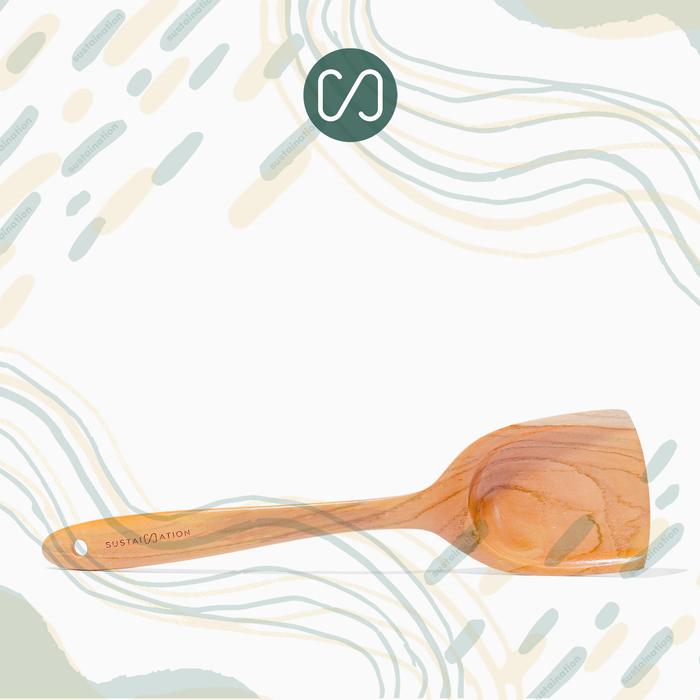 Sustaination Sustaination Alat Masak Kayu Jati Isi 3 pcs