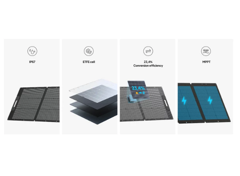 BLUETTI 100 watt Solar Panel 3
