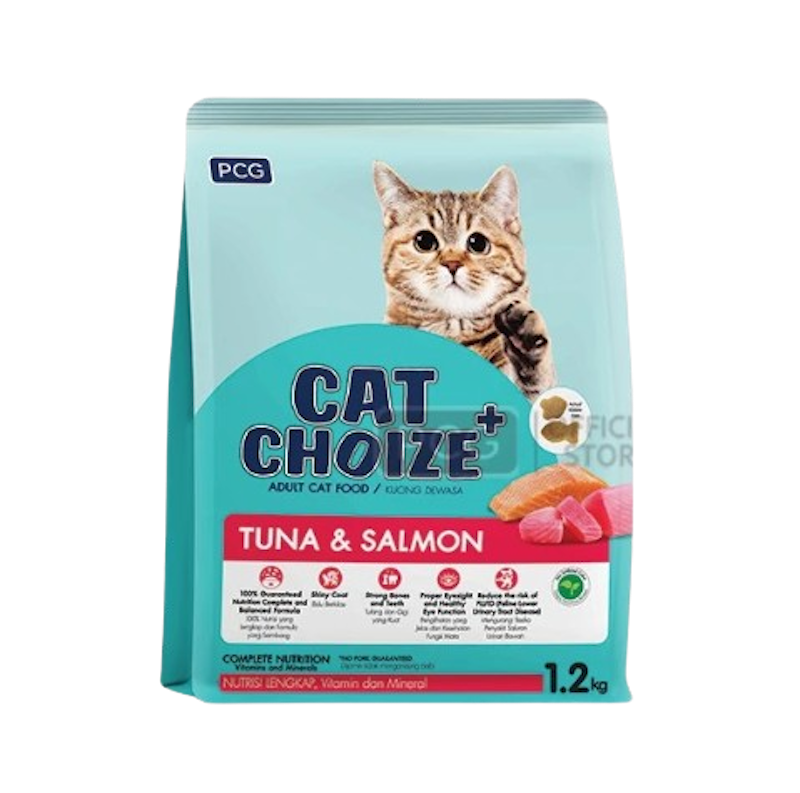 Cat Choize Plus Adult Cat Food Tuna & Salmon 1,2 kg 1