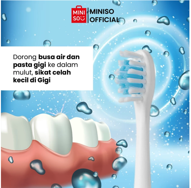 Miniso Indonesia Miniso Sikat Gigi Electric HR-2101