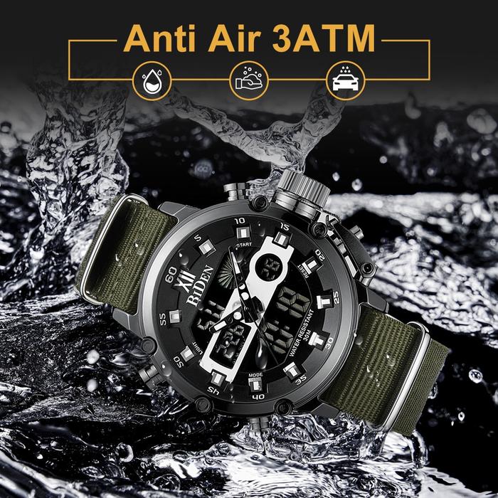  BIDEN Jam Tangan Pria 0164