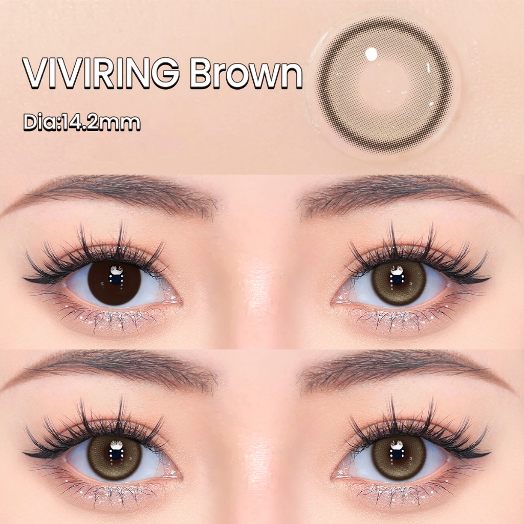  UYAAI Softlens Lensa Kontak Berwarna Sekali Pakai