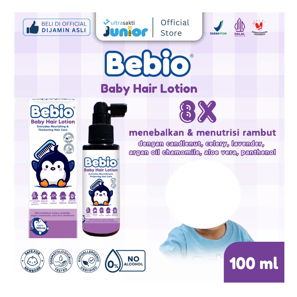 Bebio Baby Hair Lotion