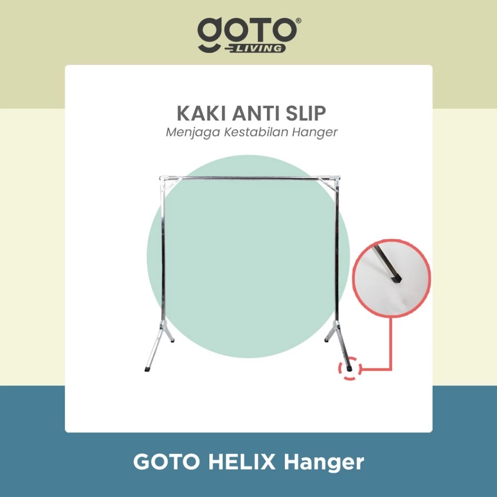 Pilar Niaga Makmur Goto Living Helix Hanger