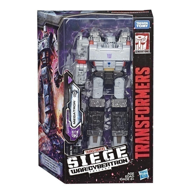 Transformers Generations War for Cybertron: Siege Voyager Class Megatron Action Figure 2