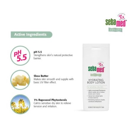 Sebapharma  Sebamed Anti-Dry Hydrating Body Lotion 